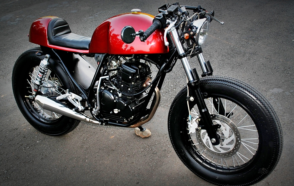 Racing Caf  Yamaha Scorpio  2008 by Studio Motor 