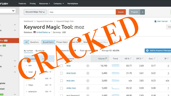 semrush cracked portable version no account needed | semrush pro full crack