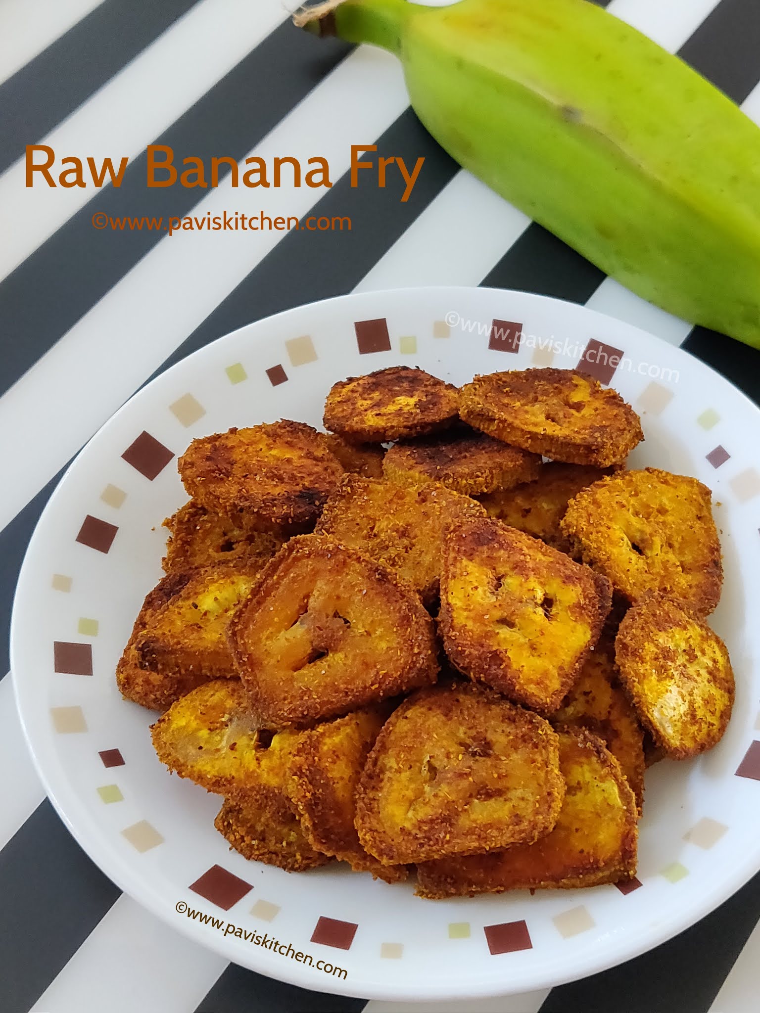 Raw banana fry recipe | Vazhakkai fry recipe | Vazhakkai varuval recipe | Balekai fry | Aratikaya fry