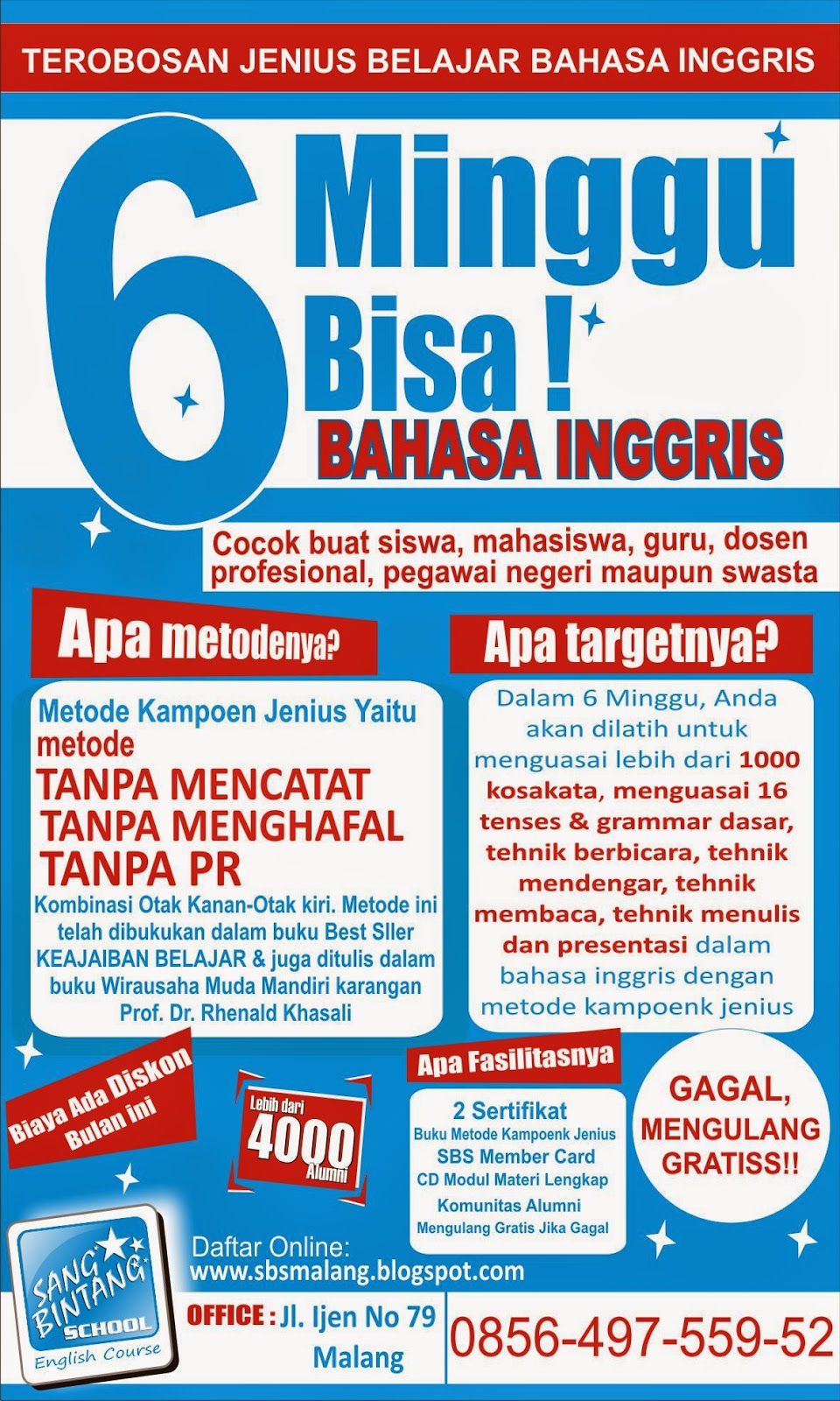 Kursus Bahasa Inggris Di Malang Permudah Cara Belajar Anda