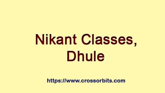 Nikant-Classes