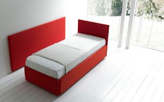 Modern Sleeper Sofas Design Decorate with red color