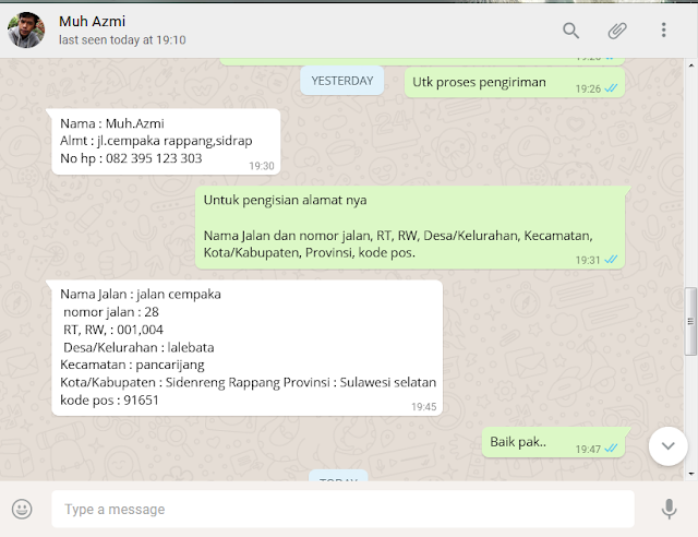 Testimony TANI MAKMUR NUSANTARA