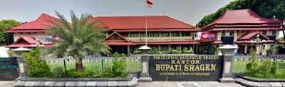 kantor kabupaten Kabupaten Sragen