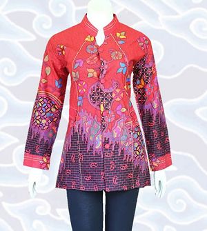 15 Model Baju Batik Formal Wanita Modern  Terbaru 2019 