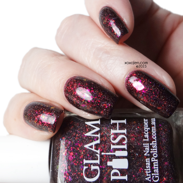 xoxoJen's swatch of Glam Polish Rhiannon