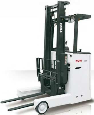 Reach Truck đứng lái TCM FRB15-9 Nhật Bản