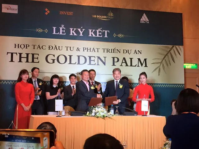 Lễ ký kết hợp tác đầu tư và phát triển dự án The Golden Palm