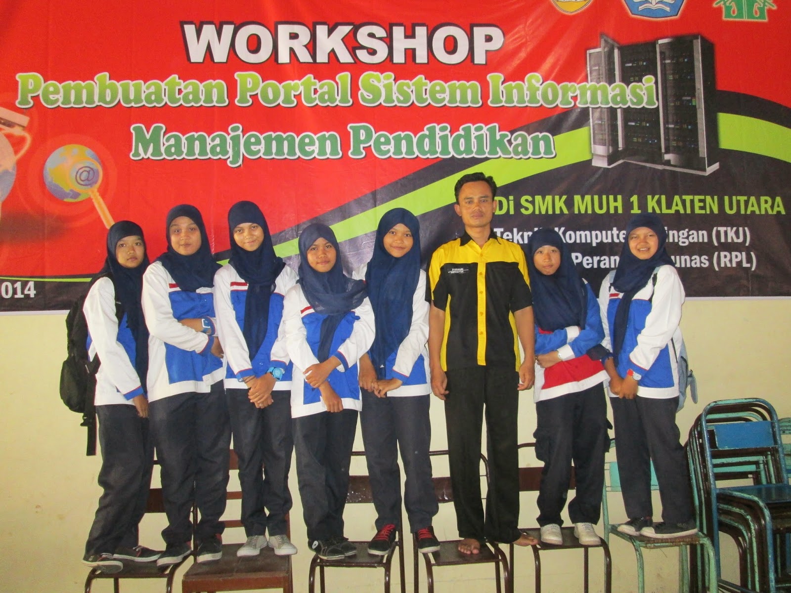 A J I B L O G: Foto-foto workshop SMK Muhammadiyah 1 