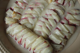 Six patriotic fruit braids swimming in a sea of delicious icing