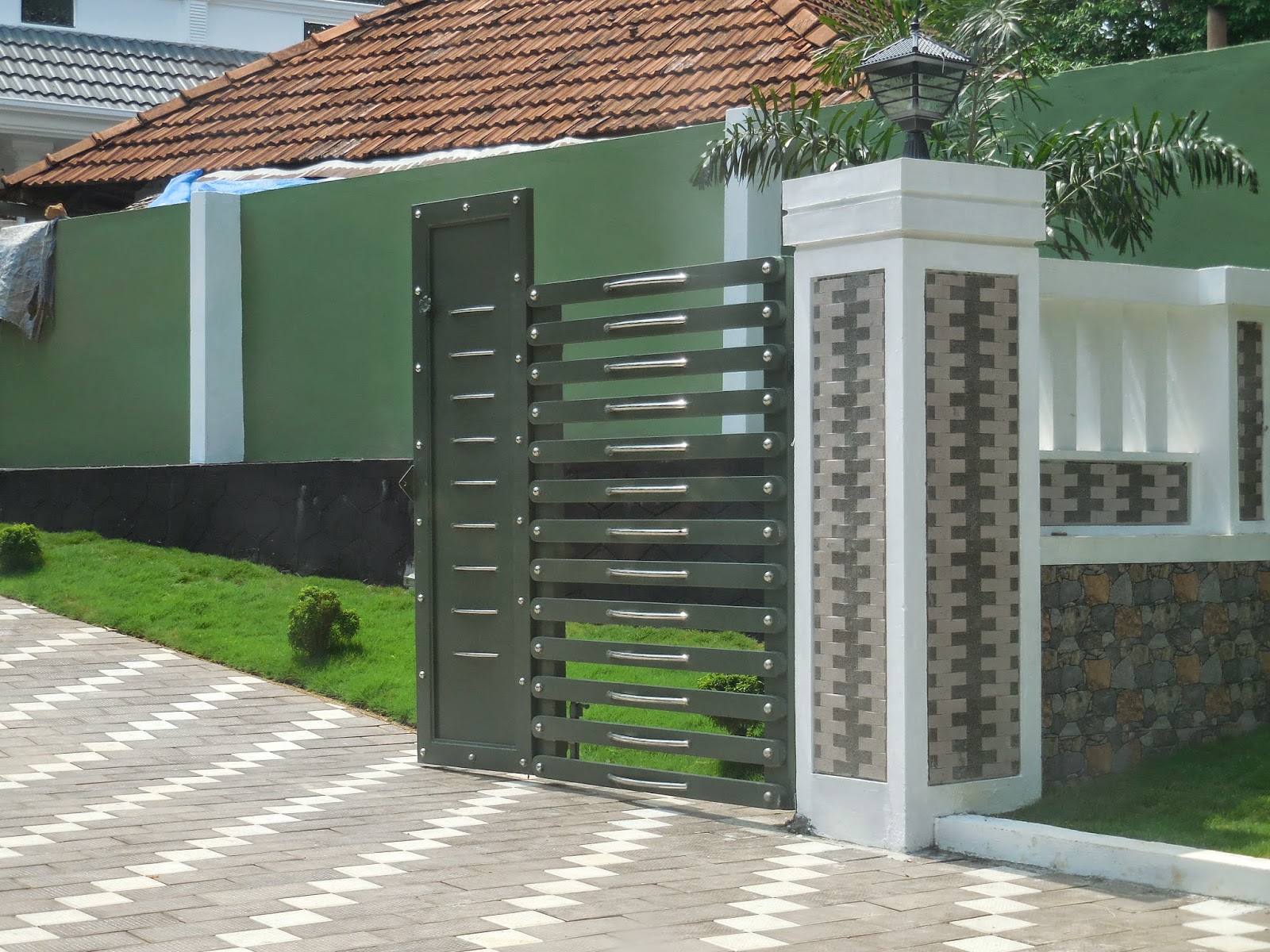 Kerala Gate Designs Pictures of Kerala House Gates