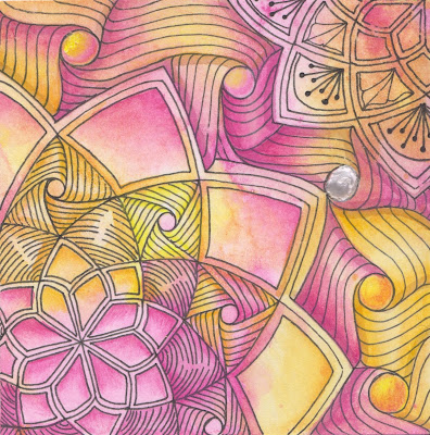 zentangle dreamcatcher nebel yincut sandswirl