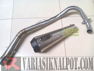 harga Knalpot Racing Jupiter MX King 150 satria FU Slincer M4 Titan