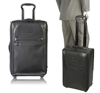 Tumi Alpha Leather International Carry-On