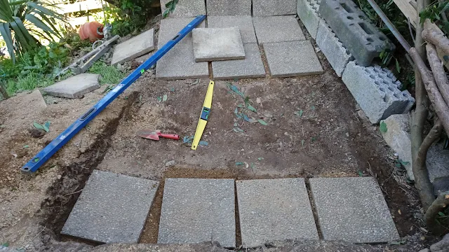 Capitaine Jack Procède au niveau de la seconde terrasse