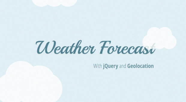 Tutorial Geolocation and Yahoo's APIs to build a simple weather webapp