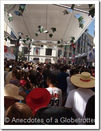 Look at the crowds of people