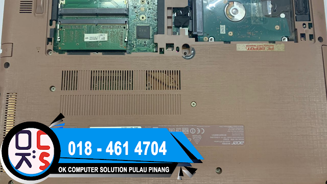 SOLVED : KEDAI LAPTOP BALIK PULAU | ACER E5-475G-53HG | SLOW & HANG | UPGRAPE SSD 480GB