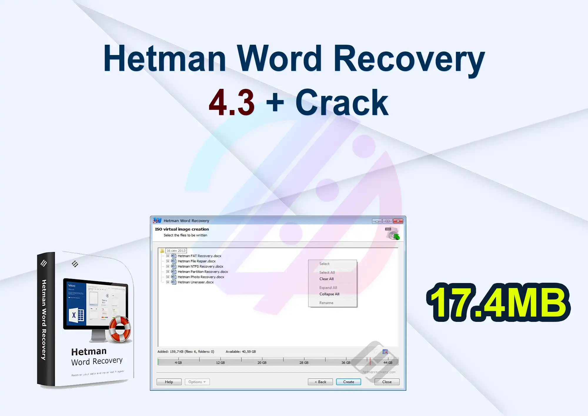 Hetman Word Recovery 4.3 + Crack