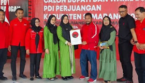 Berharap Menjadi Wakil Ngesti Nugraha, Ketua PC Muslimat NU Kabupaten Semarang Mendaftar Melalui PDIP 