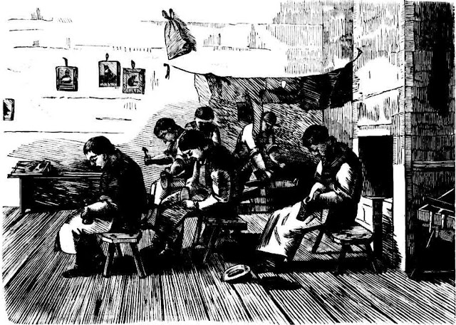 Darlinghurst Prison - The Shoe-Making Room - 1866