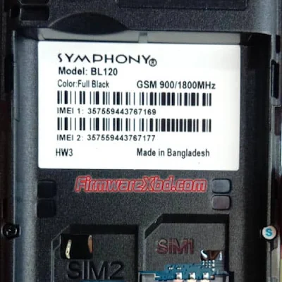 Symphony BL120 HW3 Flash File