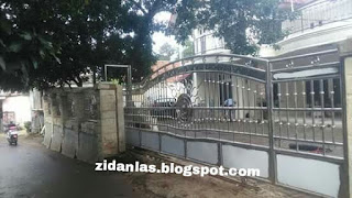  Pintu  Gerbang  Stainless  Steel BENGKEL LAS LISTRIK