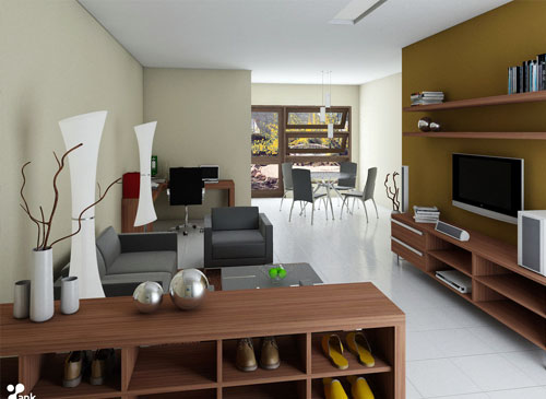 Contoh Desain Interior Rumah Sederhana Minimalis  Rumah 