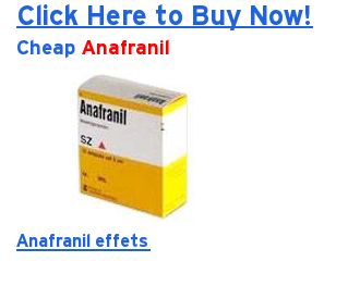 Anafranil effets