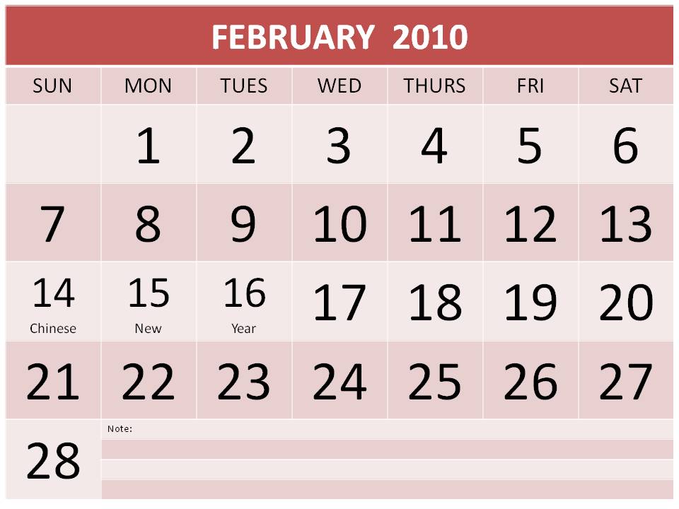 calendar 2010 printable. Monthly Calendar 2010: Put