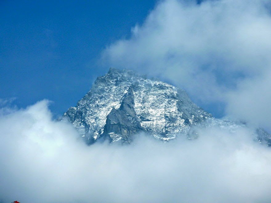 Everest View from Namche - My 25 Photos Of The Everest Base Camp Trek