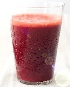 suco de beterraba com água de coco