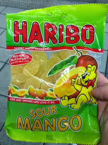 HARIBO SOUR MANGO  Haribo, Aesthetic food, Candy store