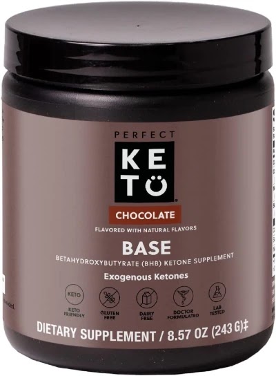 Perfect Keto: Exogenous Ketones Powder, Beta-Hydroxybutyrate Salts Supplement