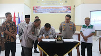 Polres dan PGRI Lamtim Jalin Kerjasama