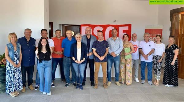El PSOE de Tazacorte reelige a Carmen Acosta como secretaria general de la agrupación municipal