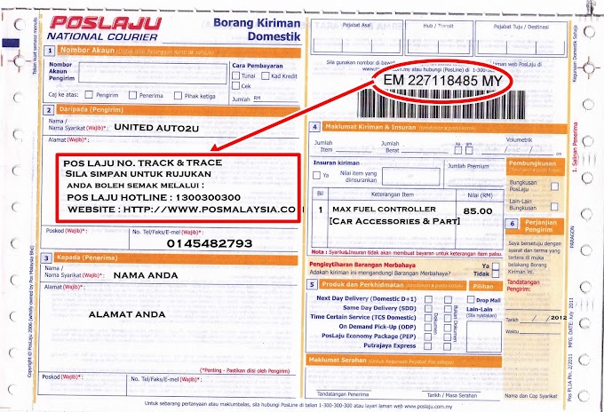 Ini 10 Maksud Status “Tracking” Poslaju