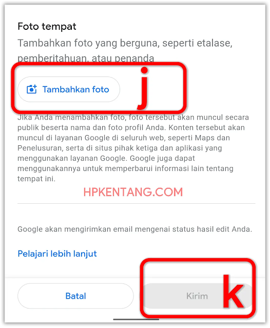 Cara Membuat Alamat Di Google Map