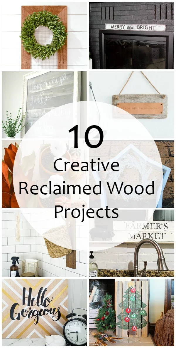 10 Creative Reclaimed Wood Project Ideas