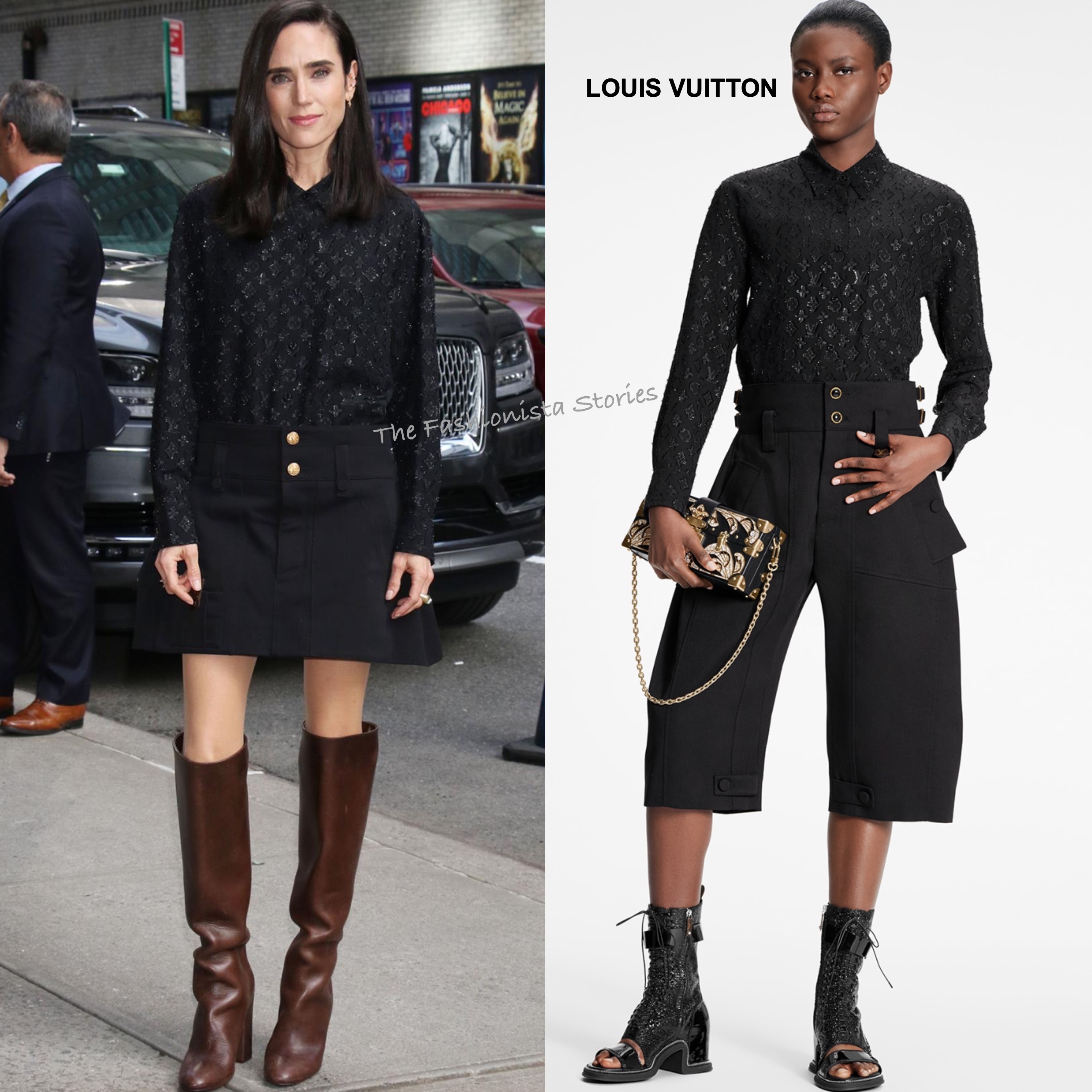 Jennifer Connelly Puts Slick Edge On Formal Dress With Boots for 'GMA' –  Footwear News