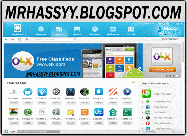 Mobogenie Android Apps & Games Downloader For Android MrHassyy.Blogspot.Com