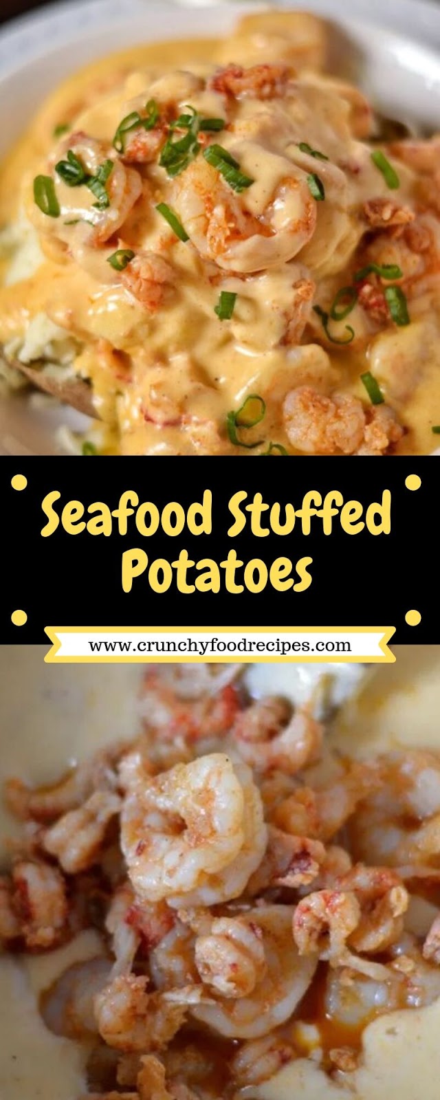 Seafood Stuffed Potatoes