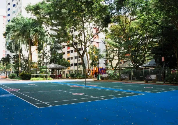 Dimensi lapangan bulu tangkis