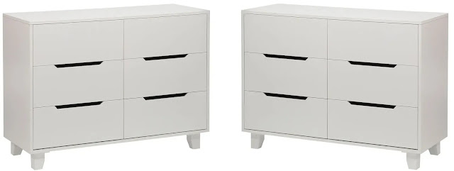 3. Angel Line Madison 6 Drawer Double Dresser