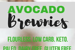 Flourless Avocado Brownies