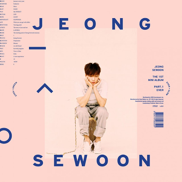 Jeong Sewoon – PART.1 EVER (1st Mini Album) Descargar