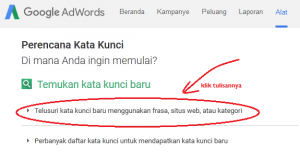 Keyword dan Cara Riset Keywords Menggunakan Google Keyword Planner