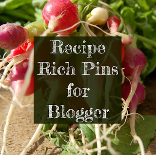 Recipe Rich Pins for Blogger