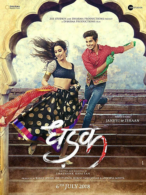 DHADAK (2018) DVDSCR X264 Full Movie Download