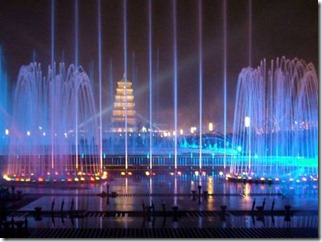 Big-Wild Goose Pagoda_Fountains_tour